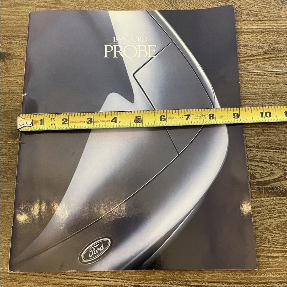1995 FORD PROBE DEALER SHOWROOM SALES BROCHURE CATALOG GUIDE BOOKLET - Picture 7 of 8